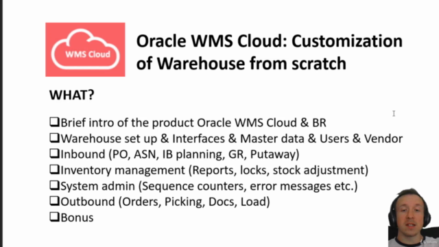 Oracle WMS Cloud (Logfire)- Customize Warehouse from scratch – Screenshot 4