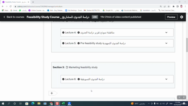 Feasibility Study Course _ دراسة الجدوى للمشاريع – Screenshot 3