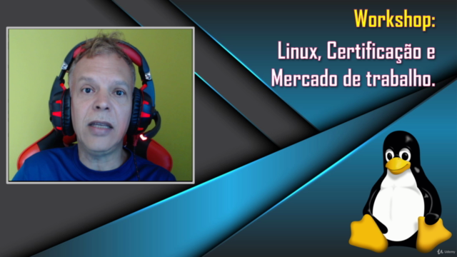 Linux, Certificação e Mercado de trabalho. – Screenshot 1