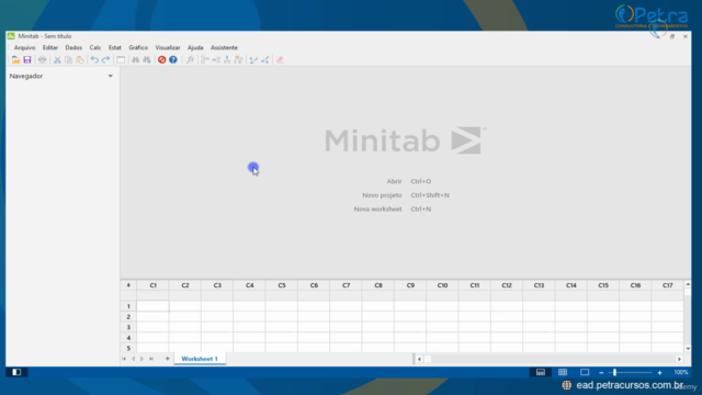 Aprenda Minitab – Screenshot 2