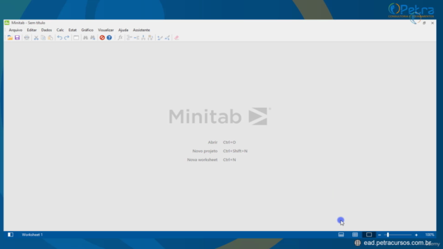 Aprenda Minitab – Screenshot 3