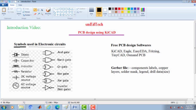 PCB design using KiCAD – Screenshot 2