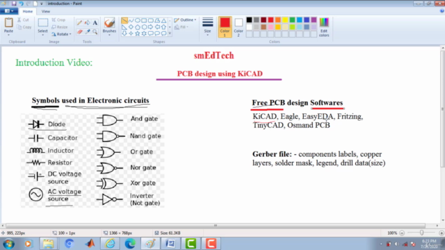 PCB design using KiCAD – Screenshot 3