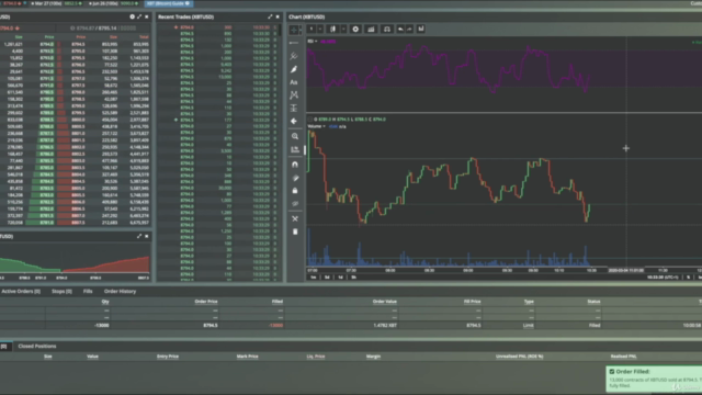 Cryptocurrency intraday trading – Screenshot 3