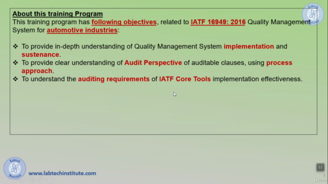Certified Internal Auditor for IATF 16949, CSR & Core Tools - Screenshot_01