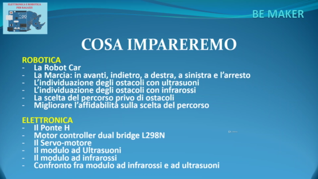 Be Maker 10. Elettronica e Robotica per Ragazzi con Arduino. – Screenshot 1