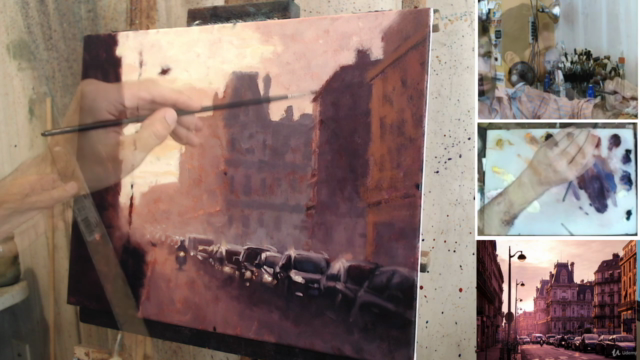 Impressionism - Paint this Paris Scene in oil or acrylic – Screenshot 3