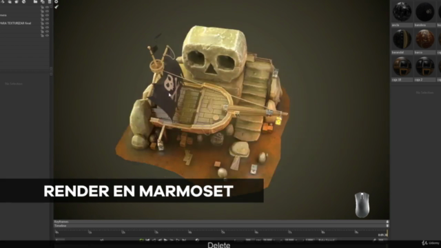 Creación de Assets para videojuegos en blender 2.83.3 – Screenshot 3