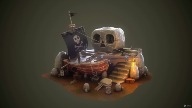 Creación de Assets para videojuegos en blender 2.83.3 – Screenshot 4