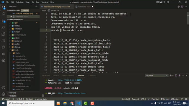 Gestión de mantenimiento industrial con laravel – Screenshot 1