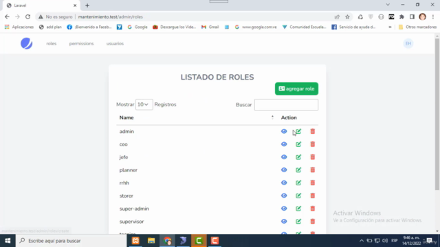 Gestión de mantenimiento industrial con laravel – Screenshot 2