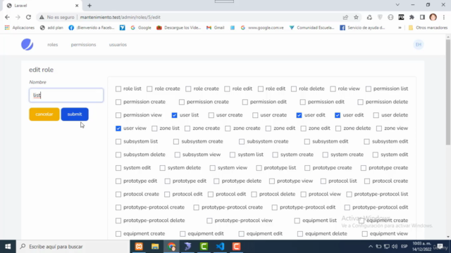 Gestión de mantenimiento industrial con laravel – Screenshot 3