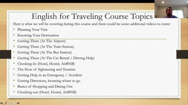 Ben's English for Traveling Course – Screenshot 3