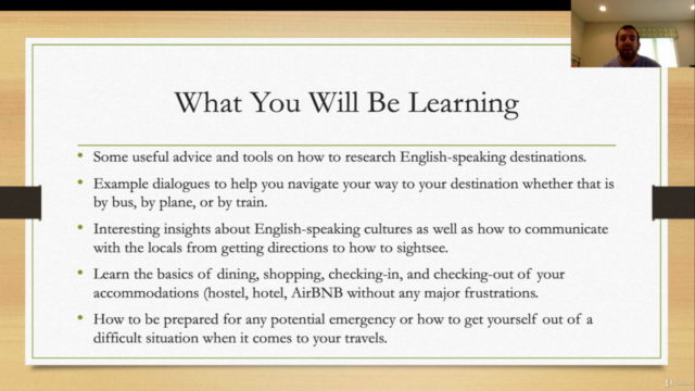 Ben's English for Traveling Course – Screenshot 4