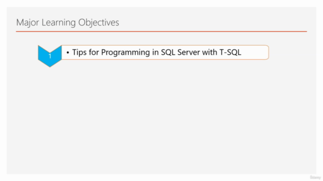 Essential SQL Server Development Tips for SQL Developers – Screenshot 1