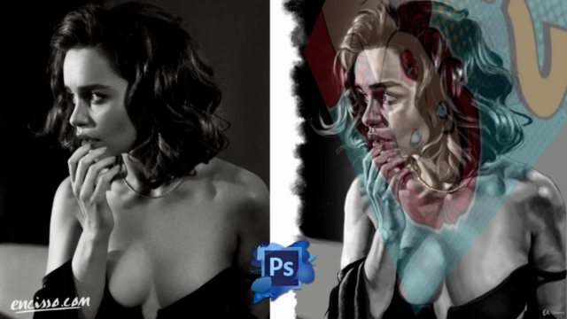 Portrait Drawing Course: Digital Portrait In Ps – Screenshot 1