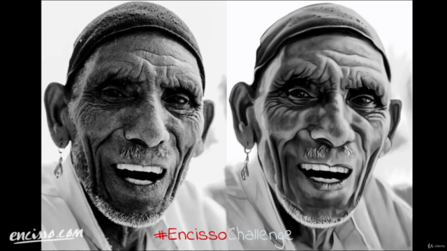 Portrait Drawing Course: Digital Portrait In Ps – Screenshot 4