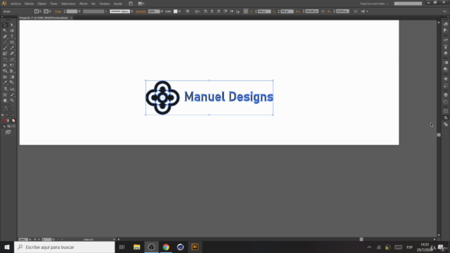 Diseño de LOGO con retículas desde cero – Screenshot 3