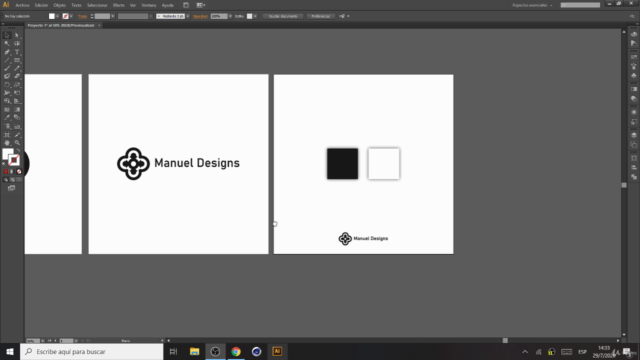 Diseño de LOGO con retículas desde cero – Screenshot 4