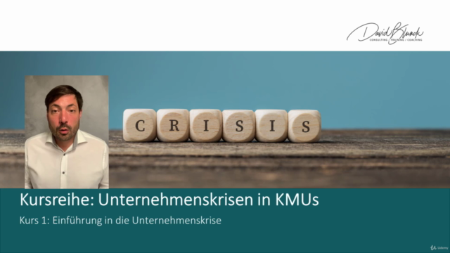 Krisen in KMU - KURS #1 Einführung in die Unternehmenskrise – Screenshot 1