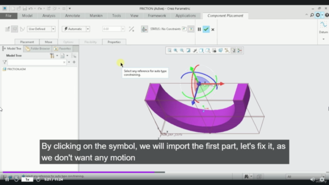 PTC CREO Parametric - Design and simulation (3/3) - AulaGEO – Screenshot 3