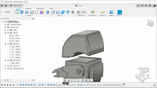 Desarrollo de un personaje con Autodesk Fusion 360 – Screenshot 2