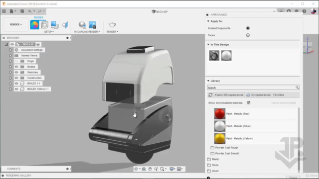 Desarrollo de un personaje con Autodesk Fusion 360 – Screenshot 4