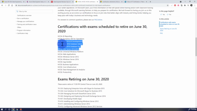 DP-203: Data Engineering on Microsoft Azure - 2022 - Screenshot_01