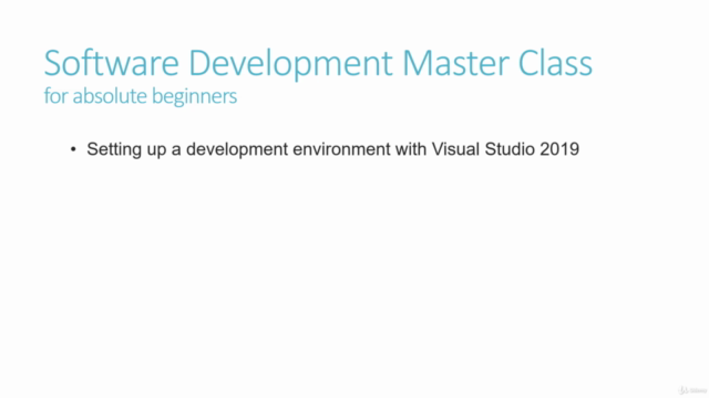 Software Development Master Class for Absolute Beginners – Screenshot 3