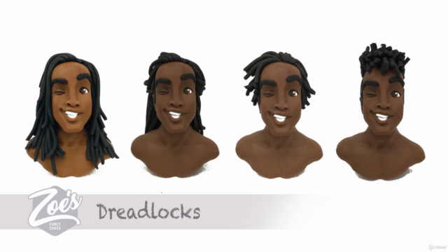 How to make sugar craft hair styles for your models – Screenshot 2