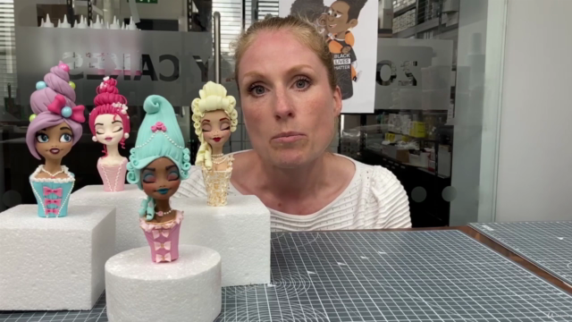 How to make sugar craft hair styles for your models – Screenshot 3