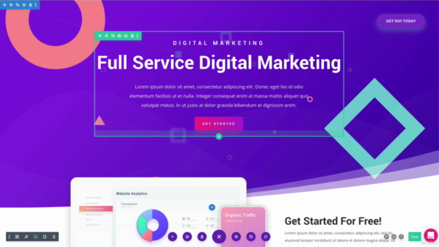 Divi Masterclass: Website erstellen mit WordPress Theme Divi – Screenshot 4