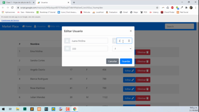 Google Apps Script Desde Cero a Experto – Screenshot 4