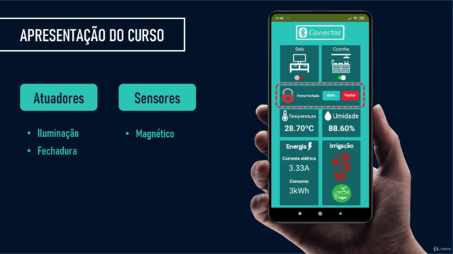 Apps Android para Projetos Bluetooth com Arduino e ESP32 – Screenshot 3