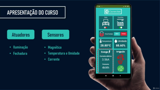 Apps Android para Projetos Bluetooth com Arduino e ESP32 – Screenshot 4
