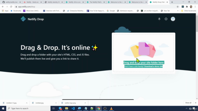Netlify - The Complete Guide (FullStack Serverless) – Screenshot 1
