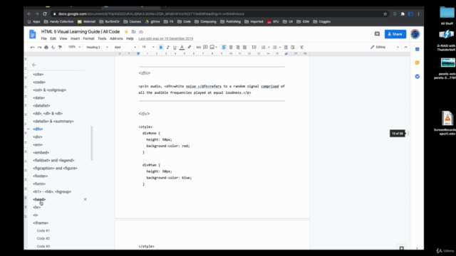 HTML 5 Visual Learning – Screenshot 2
