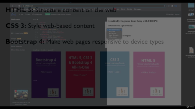 HTML 5 Visual Learning – Screenshot 3
