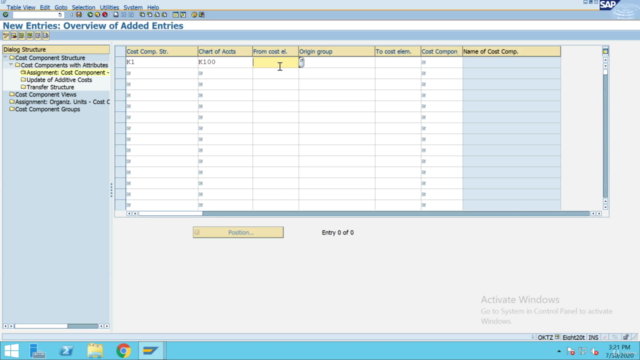 SAP CO Product Costing, Material Ledger and COPA Scenarios – Screenshot 2