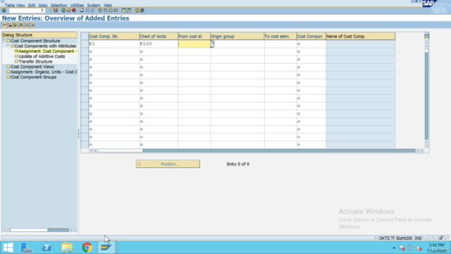 SAP CO Product Costing, Material Ledger and COPA Scenarios – Screenshot 3
