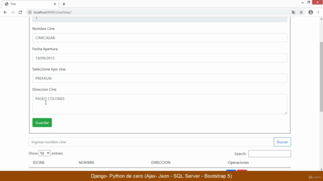 Django 3- Python de cero (Ajax+Json+SQL Server+Bootstrap 5) - Screenshot_02