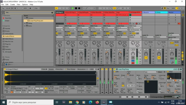 Curso básico de produção musical no Ableton live – Screenshot 2