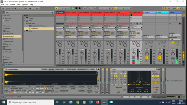 Curso básico de produção musical no Ableton live – Screenshot 3