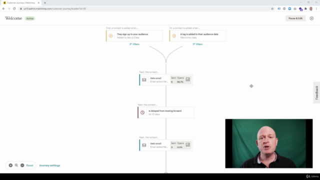 Mailchimp Masterclass - Learn Customer Journeys – Screenshot 4