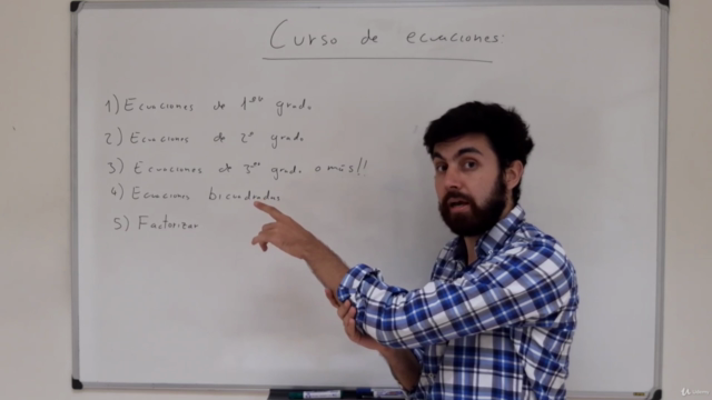 Matemáticas: Ecuaciones con polinomios. – Screenshot 1