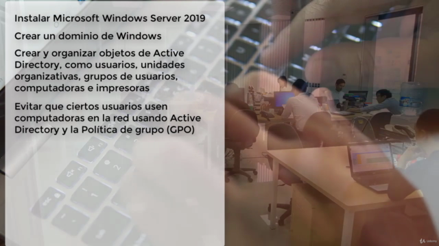 Windows Server 2019: Active Directory y Directivas de Grupo – Screenshot 1