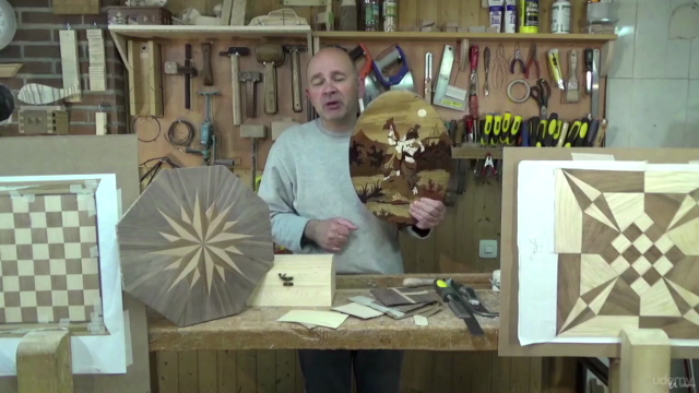 WOODWORKING- MARQUETRY COURSE – Screenshot 4