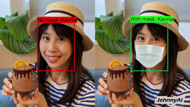 Deep Learning: masked face detection, recognition - Screenshot_02