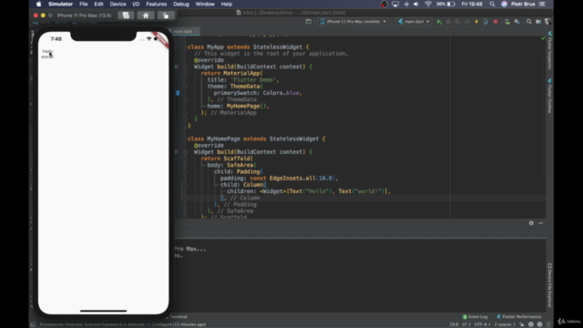 Podstawy tworzenia aplikacji mobilnych we Flutterze – Screenshot 3