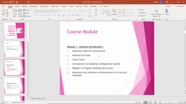 ETABS: Structural Design of Building from Zero to Hero – Screenshot 1